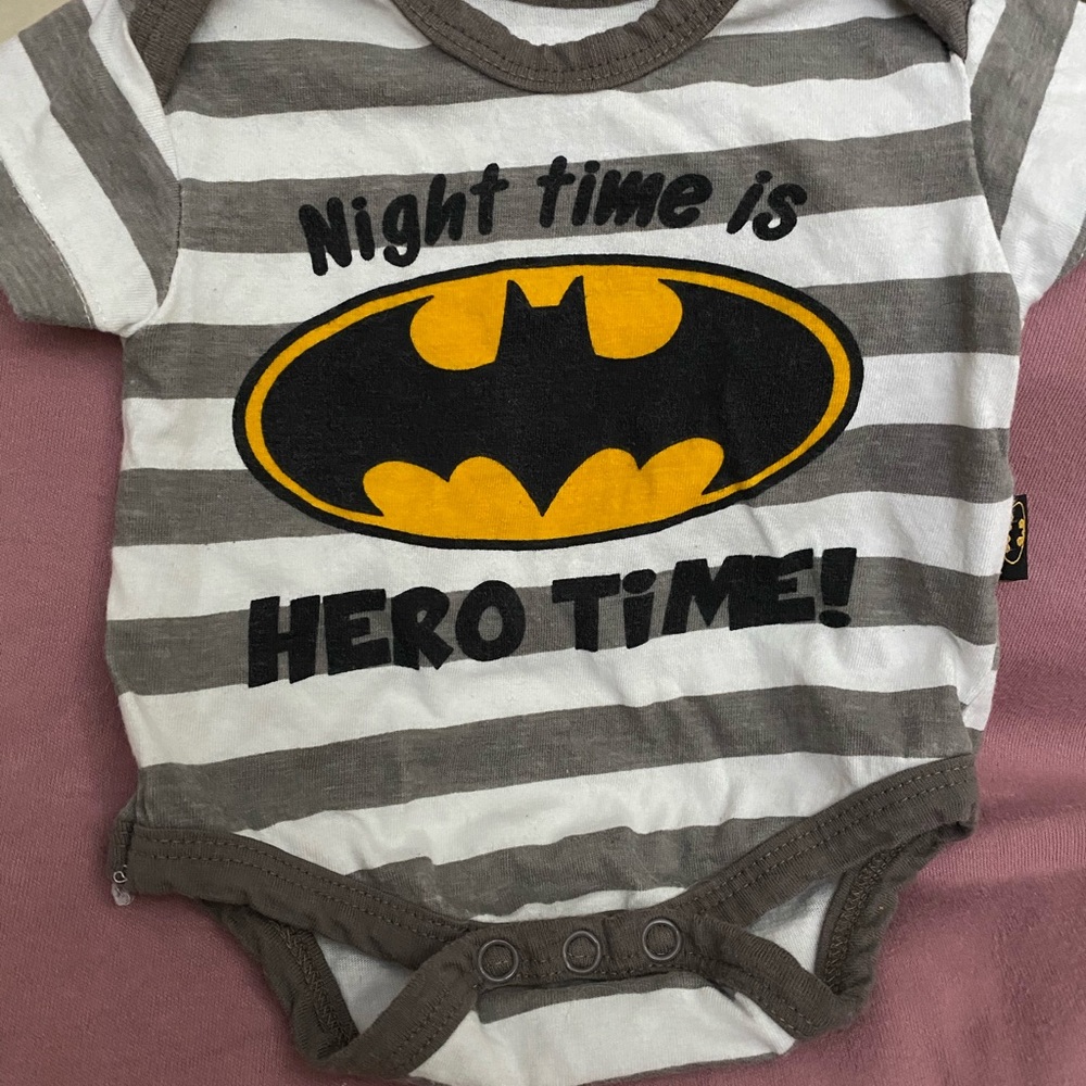 4/$10 Batman onesie